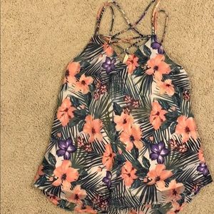 Hawaiian spaghetti strap